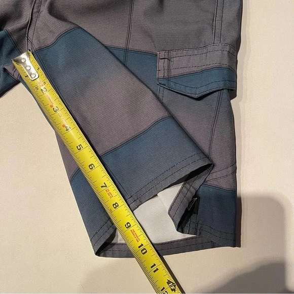 Univibe AMPHIBIOUS Walking Short  Boardshort WATER Swimming Blue L sz 14 - Picture 9 of 10